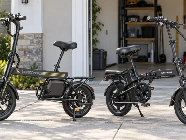 Honeywhale B20 vs S6 S em comparação de bicicletas elétricas dobráveis