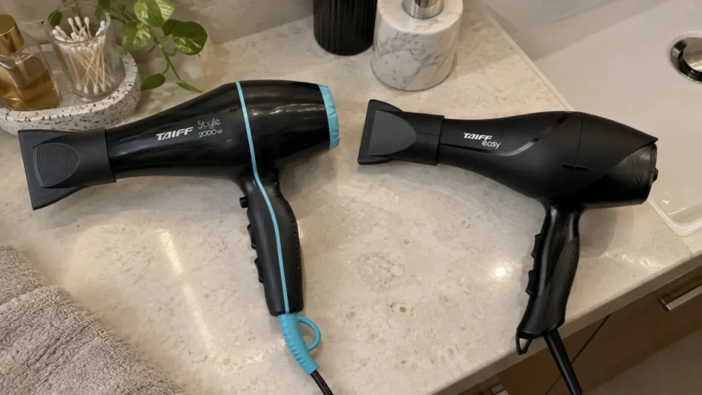 Taiff Style 2000W vs Taiff Easy 1700W: Qual é Melhor? 4 Taiff Style 2000W e Taiff Easy 1700W lado a lado