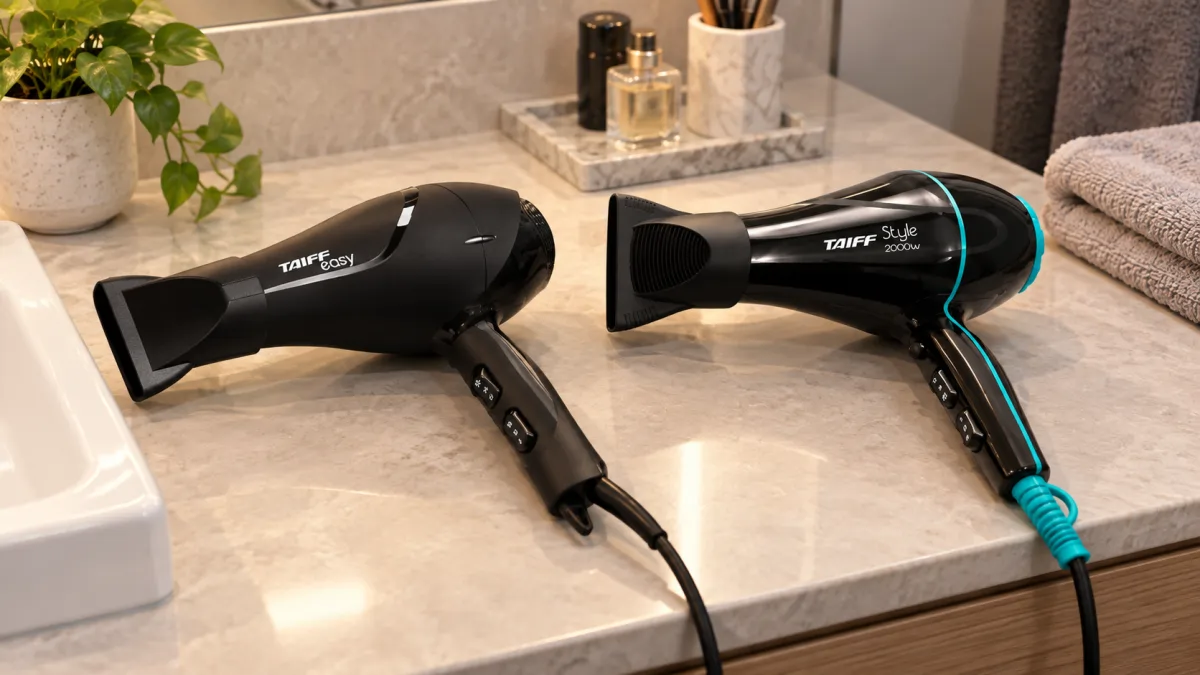 Taiff Style 2000W vs Taiff Easy 1700W: Qual é Melhor? 1 Taiff Style 2000W vs Taiff Easy 1700W: Qual é Melhor?