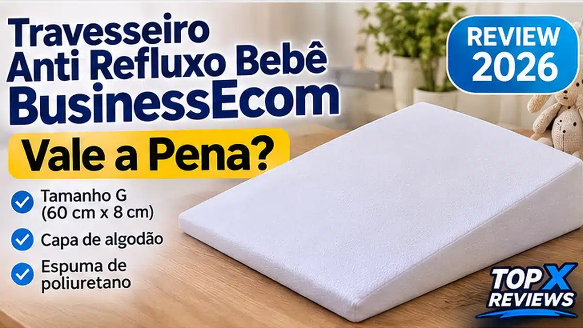 Travesseiro Anti Refluxo Bebê BusinessEcom é Bom? Review 2026 1 Travesseiro Anti Refluxo Bebê BusinessEcom